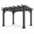 Pérgola de Aluminio Negra