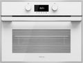 Teka Microondas con grill, 45 cm, vidrio, blanco, para la cocina, 3 Funciones de Cocinado, 5 Alturas de Cocinado