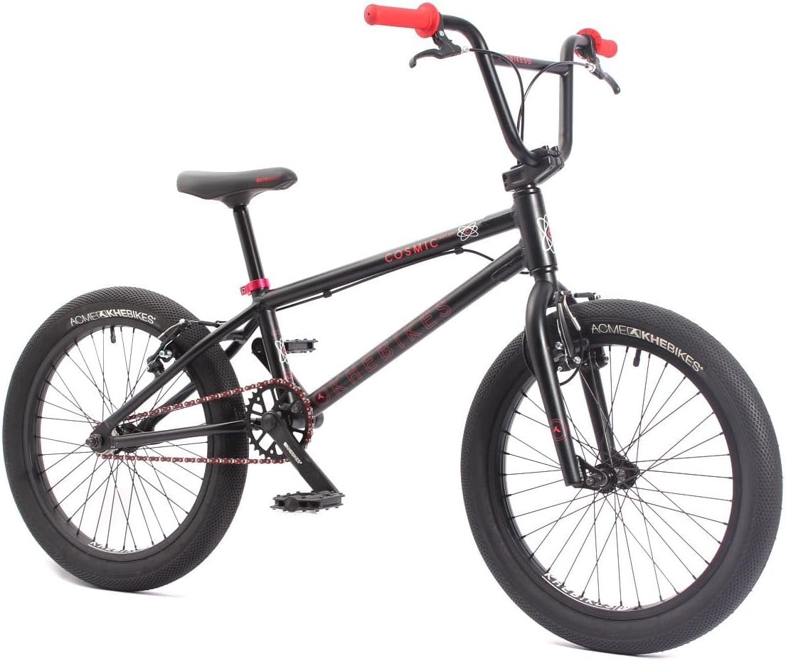 Freestyle, 170 cm, aluminio, negro, KHEbikes, KHE Cosmic AL 20 pulgadas BMX, Neumáticos Acme 2.40, 135-170 cm, 2025