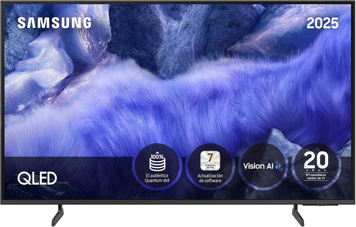 Samsung QE1F Smart TV, control inteligente, Imagen y Sonido con IA 4K
