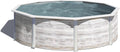 piscina KIT300N, 300 × 120 cm, acero, para el jardín, Gre