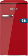 frigorífico, 89Cm, 95L, rojo, Cecotec, 89Cm de Alto y 49Cm de Ancho, 95L de Capacidad y Clase E