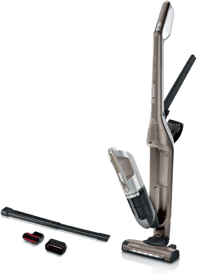 Bosch BBH3ALL23 aspirador, 28 W, marrón, Bosch - Aspirador vertical sin cable Flexxo Gen 2, 0.4 litros, Serie 4