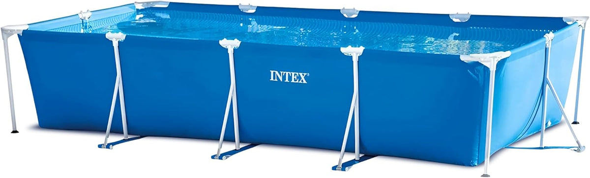 Intex piscina, 450 × 220 × 84 cm, azul, Intex 28273NP Small Frame - Piscina Desmontable Tubular, 450 x 220 x 84 cm, 7.127 litros