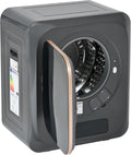 Secadoras por ventilación, 4 kg, con iluminación LED, negro, ECLIVON, 6 Programas
