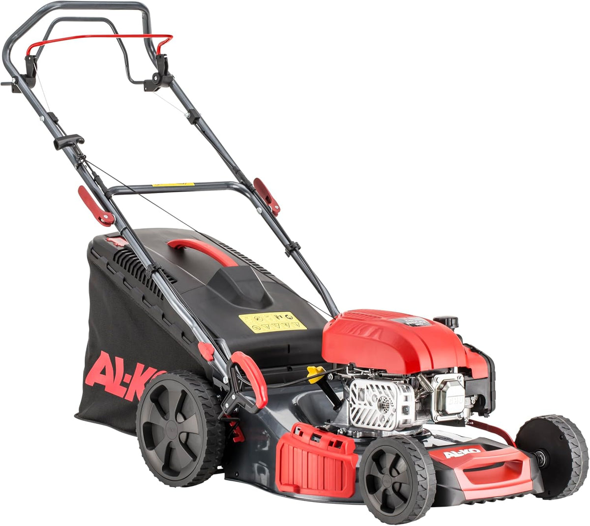 Cortacéspedes rotativos, 46 cm, 2,4 kW, acero, AL-KO, AL-KO Cortacésped de gasolina Easy 4.66 SP-D, ancho de corte de 46 cm, potencia de motor de 2