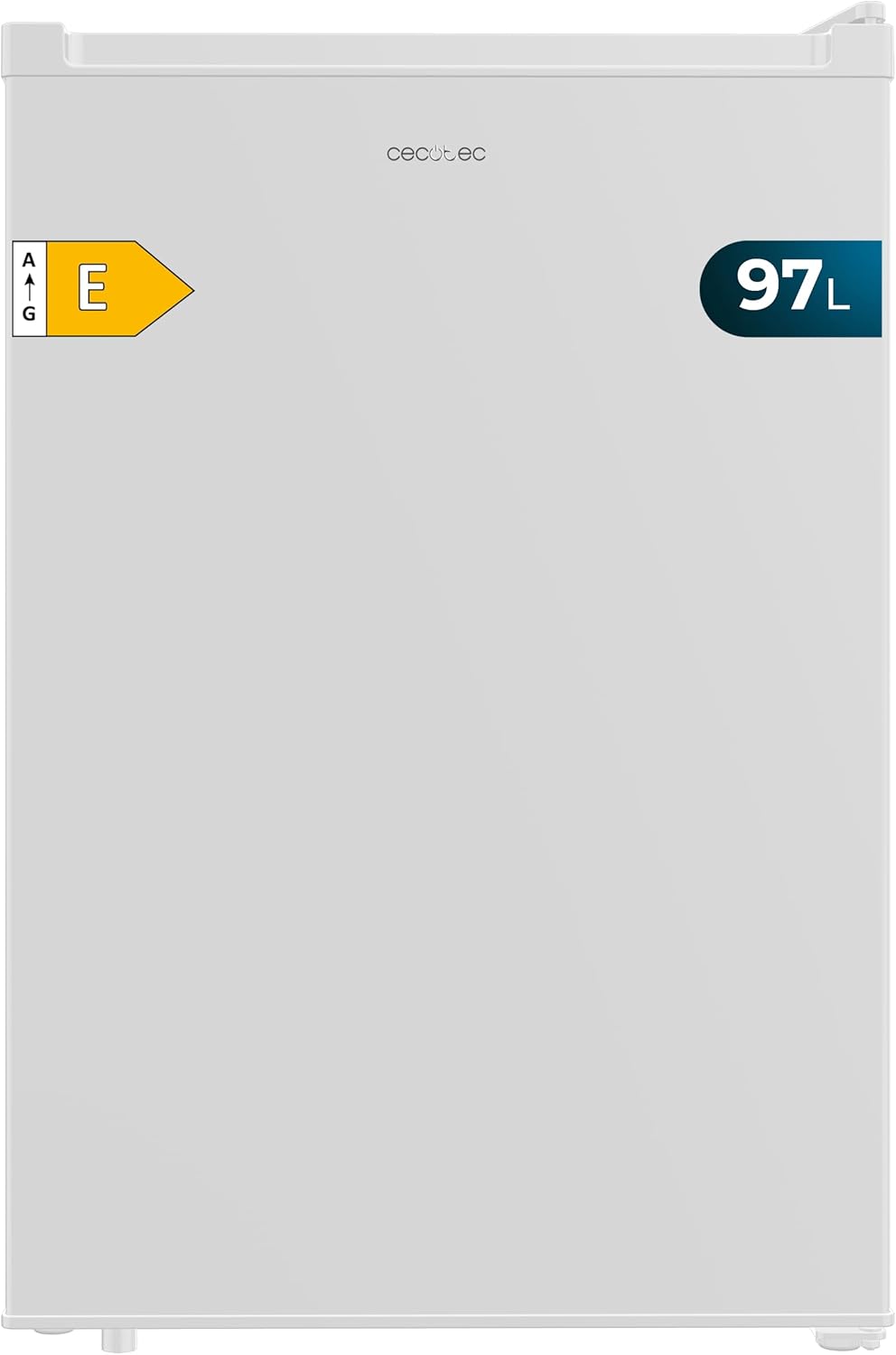 Congeladores verticales, 55,1 × 57,5 × 83,5 cm, 97 L, con cajones, blanco, Cecotec, 3 Cajones, Medidas 55, 1 x 57, 5 x 83