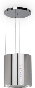Klarstein Campanas de pared, 35cm, 190 W, con iluminación LED, acero inoxidable, 590 m3/h, 3 niveles