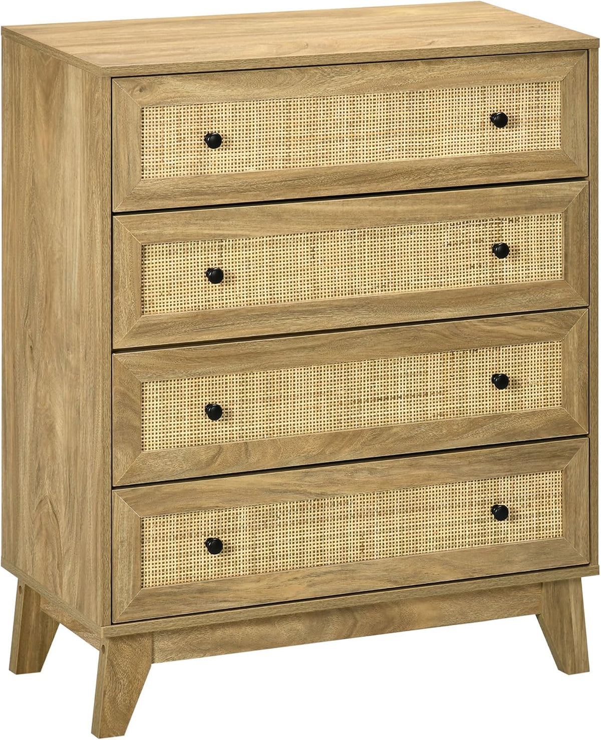 HOMCOM Cómodas y cajoneras, 80 × 35 × 95 cm, con cajones, para el dormitorio