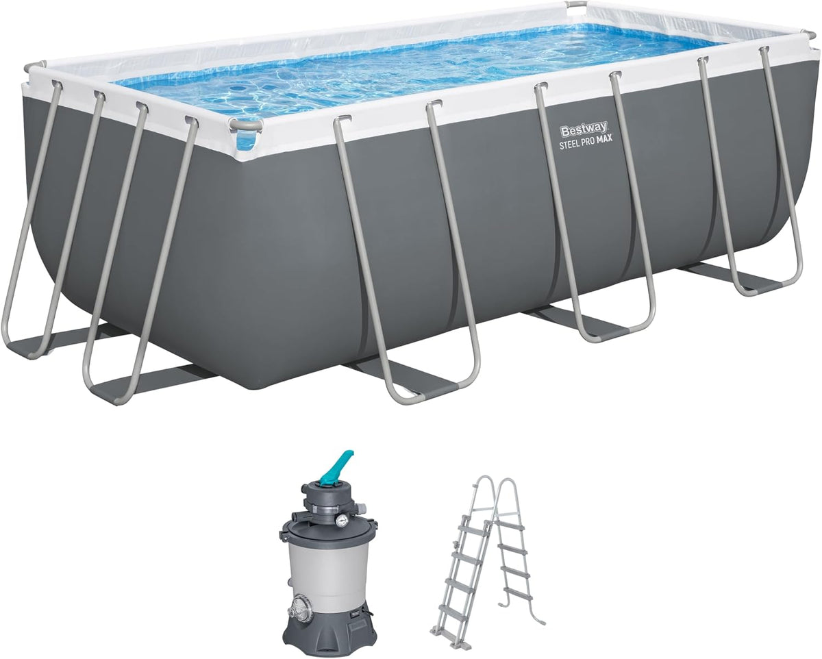 Bestway piscina, Juego de Rectangular de 13'6' x 6'7' x 48'/4.12