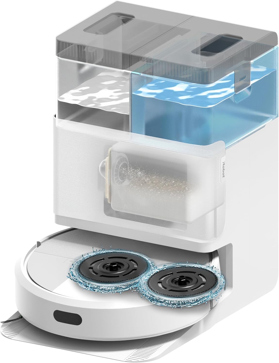 aspirador, control inteligente, iRobot, 75 días de autovaciado, Doble fregado con SmartScrub