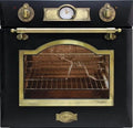 horno, 60 cm, 67 L, negro, Kaiser, Kaiser EH 6355 Em Retro - Horno eléctrico empotrado, 8 funciones