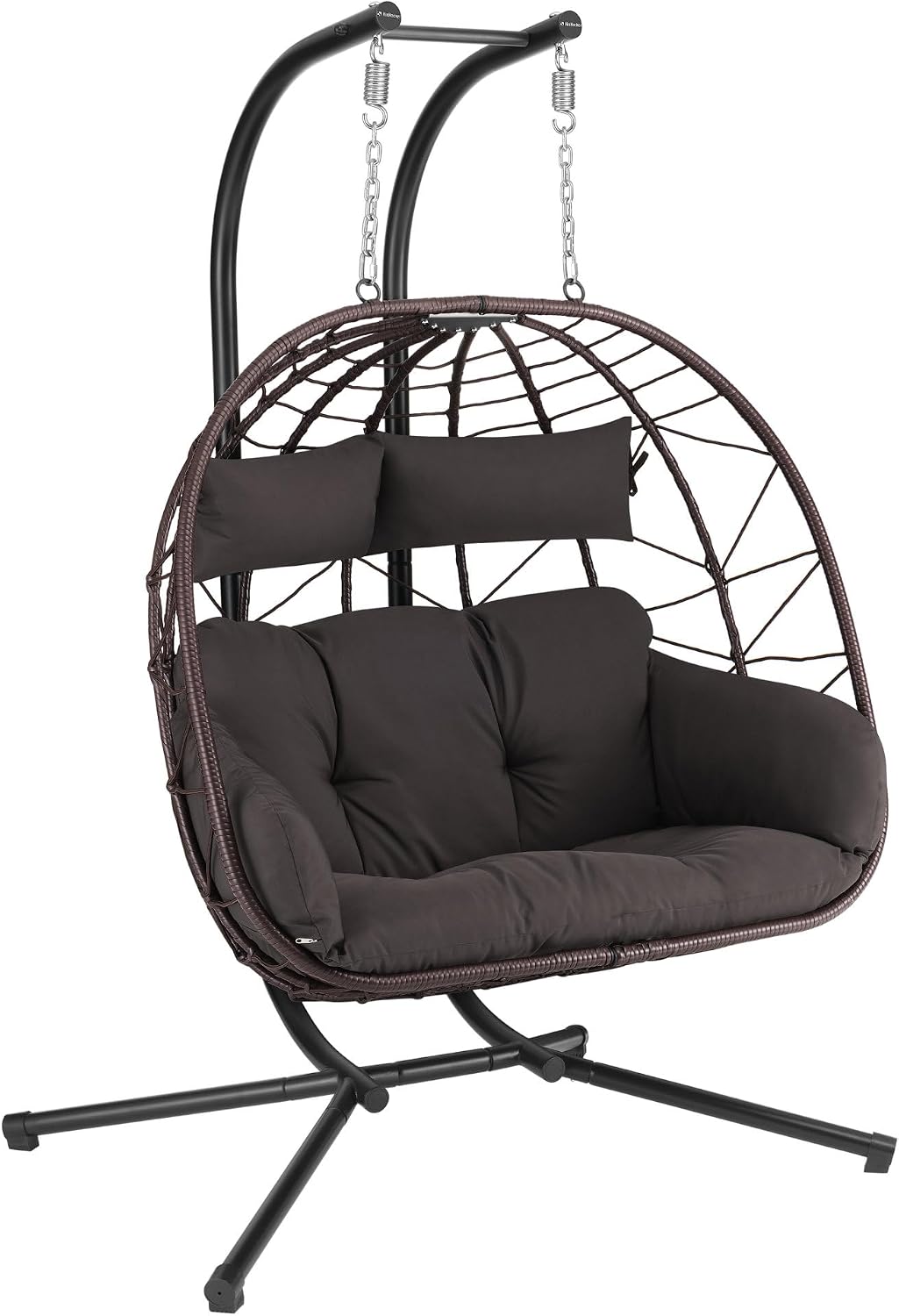 Columpios, para el jardín, para la terraza, HinHocker, Silla Colgante con Soporte