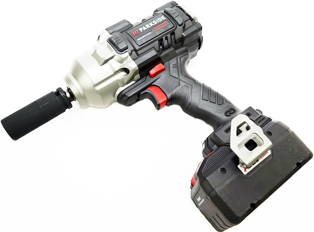Llaves de impacto, 20 V, inalámbrico, Generisch, 1/2', 1356 Nm, incluye 1 batería de 8 Ah)