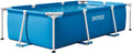 Intex piscina, 220 × 150 × 60 cm, azul, Intex 28270NP Small Frame - Piscina Desmontable, 220 x 150 x 60 cm, 1.662 litros