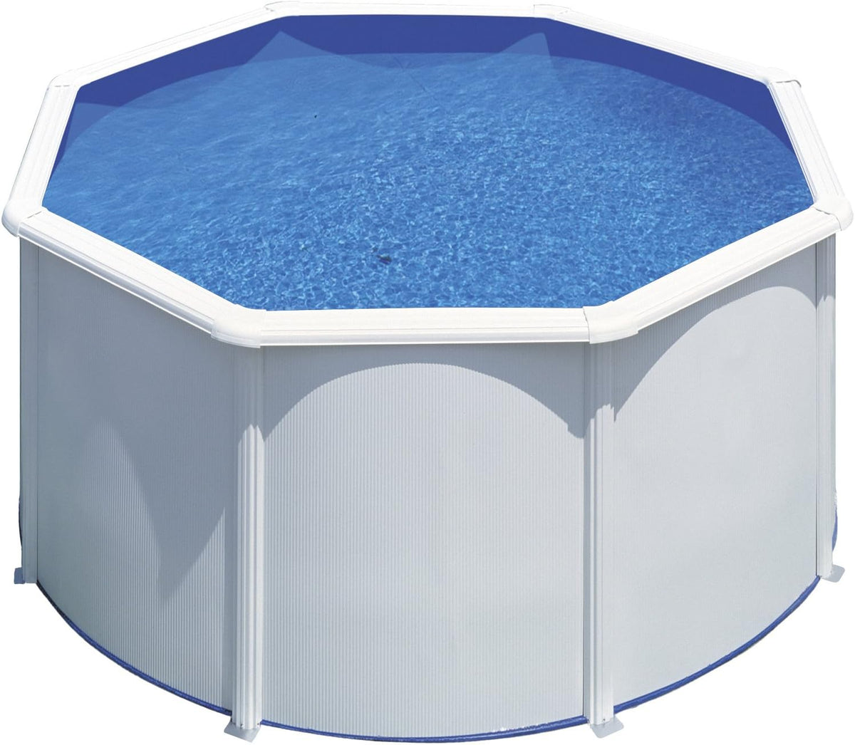 piscina, 240 × 120 cm, acero, blanco, Gre