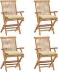 vidaXL sillón, madera, blanco, para el jardín, para la terraza
