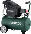 Compresores de aire, 80 l, 24 l, 8 bar, metabo, metabo Compresor Basic 200-24-80 l/min de potencia de llenado, tamaño de caldera de 24 l, 2 kW