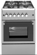 Cocinas independientes LUX-60, para la cocina, ALPHA, ALPHA Cocina de Gas VULCANO LUX-60 Inox. Encendido automático