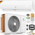 aire acondicionado, 3,4 kW, con WiFi, KESSER, KESSER Kit de aire acondicionado split Quick Connect 9000 BTU 3