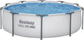 BESTWAY piscina, 305 × 76 cm, 56406 - Desmontable Tubular Steel Pro MAX 305 x
