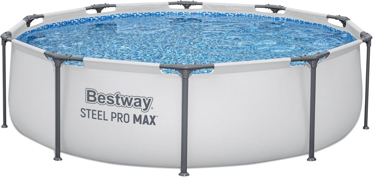 BESTWAY piscina, 305 × 76 cm, 56406 - Desmontable Tubular Steel Pro MAX 305 x