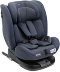 silla, 150 cm, regulable, azul, Chicco, Silla de Coche ISOFIX para Bebés y Niños de 40 a 150 cm, Grupo 0123 Desde Recién Nacido hasta 12 Años