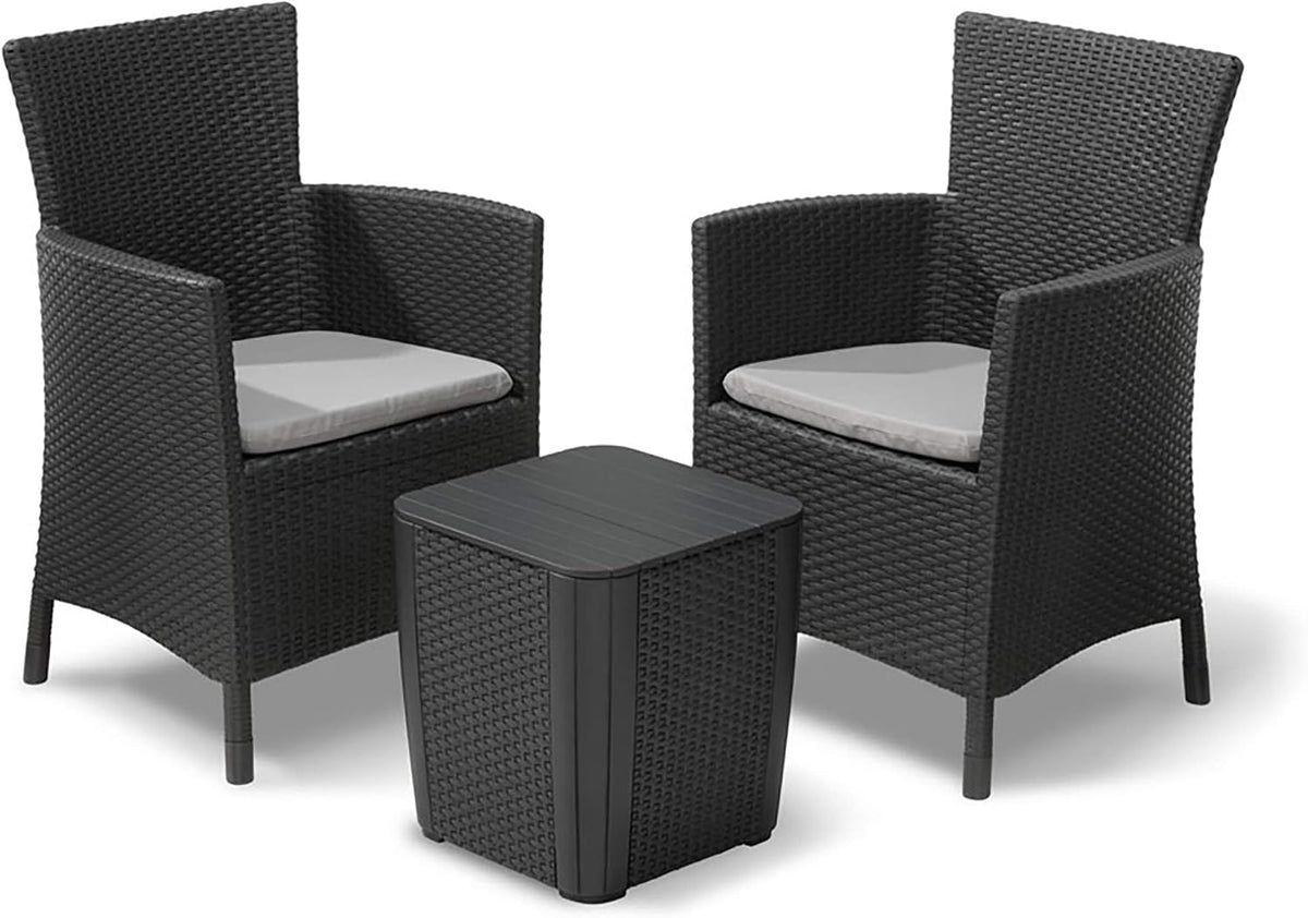 Juegos de comedor, 62 × 60 × 89 cm, para la terraza, Keter