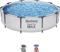 BESTWAY piscina, 305 × 76 cm, 1.249 L, con Depuradora Cartucho 1.249 L/H