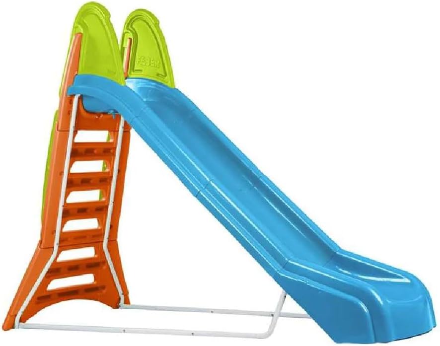 Toboganes independientes, 302 cm, 50 kg, FEBER, Gran Tobogán Infantil con Agua y Pasamanos, para Niños de 3 a 10 años, Famosa (800009709)