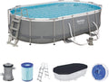 Bestway piscina, 488 × 305 × 107 cm
