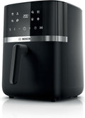 Bosch MAF462B0 freidora de aire, 6,1 L, negro, para la cocina, capacidad de 6, 7 programas. Cocinado más rápido