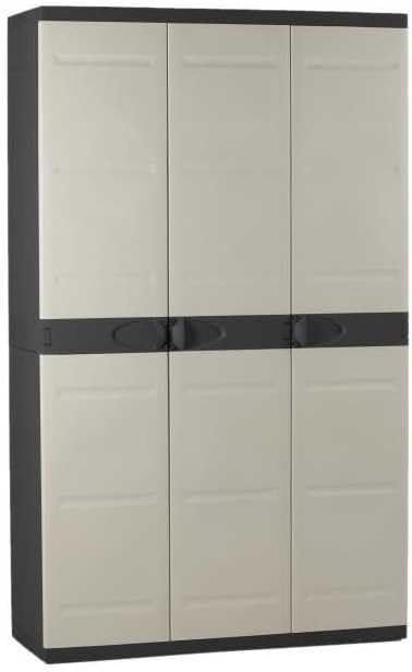 armario L105, 105 × 44 × 176 cm, beige, Plastiken