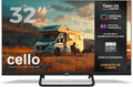 Smart TV CTRAV-32TZ, 12V, con iluminación LED, control inteligente, Cello