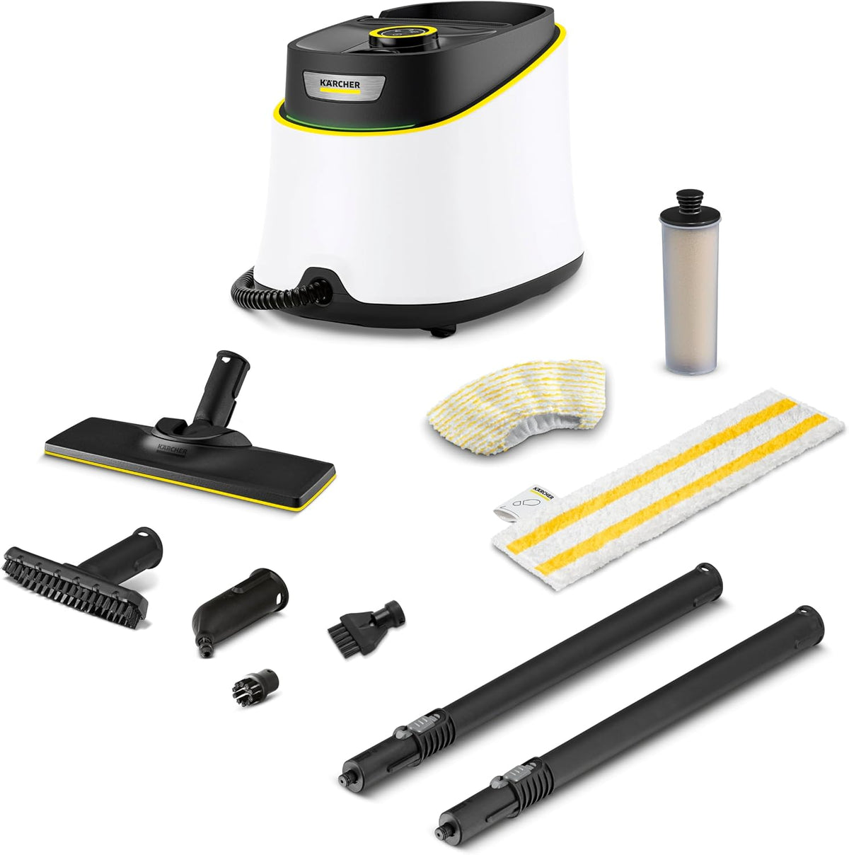 Kärcher Limpiadoras de vapor, 3,5bar, 1900W, 1l, presión: 3, calentamiento: 30s, potencia: 1900W, rendimiento: 75m2, depósito: 1l