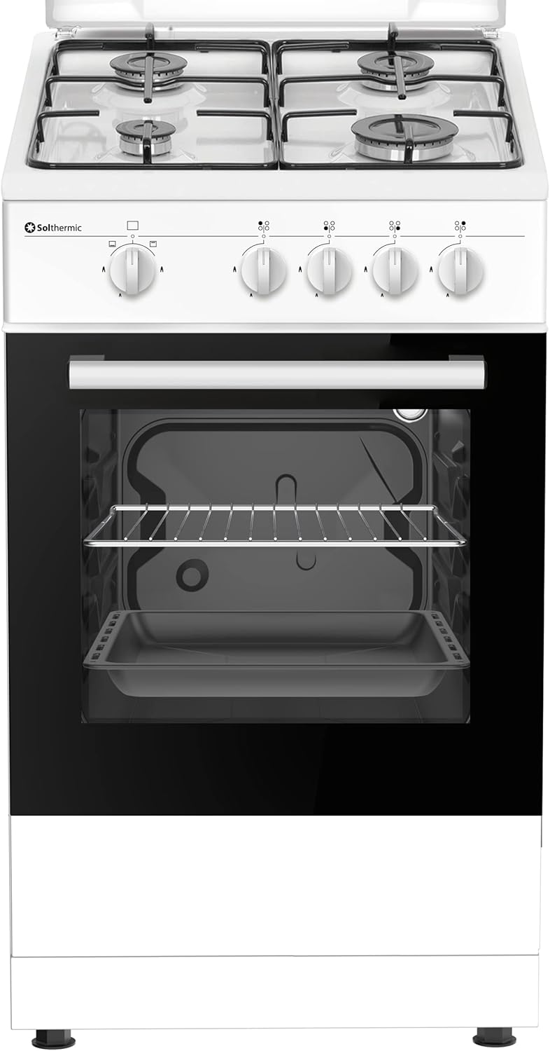 Cocinas independientes GB50X55, 50CM, blanco, para la cocina, SOLTHERMIC