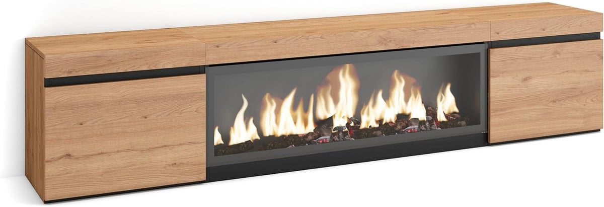 Soportes de TV y centros multimedia, 107cm, para el salón, Skraut Home