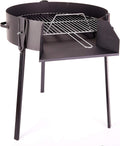 barbacoa, 60cm, BRICOMIRAS, Redonda LEÑA Y CARBÓN 60 CENTÍMETROS Ø con Soporte