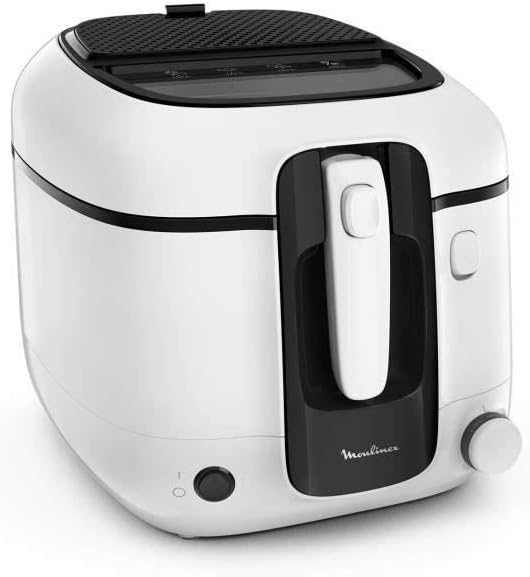 freidora de aire AM312010, 2,2 L, 1,5 kg, 1800 W, regulable, Moulinex, capacidad 1, patatas fritas 1800 W
