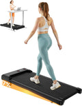 Cintas de correr, 100 × 40 cm, 130 kg, para la oficina, Dskeuzeew, Cinta de Correr y Andar 3 en 1 con Inclinación 7%, 8 km/h, Motor 2, 5 CV