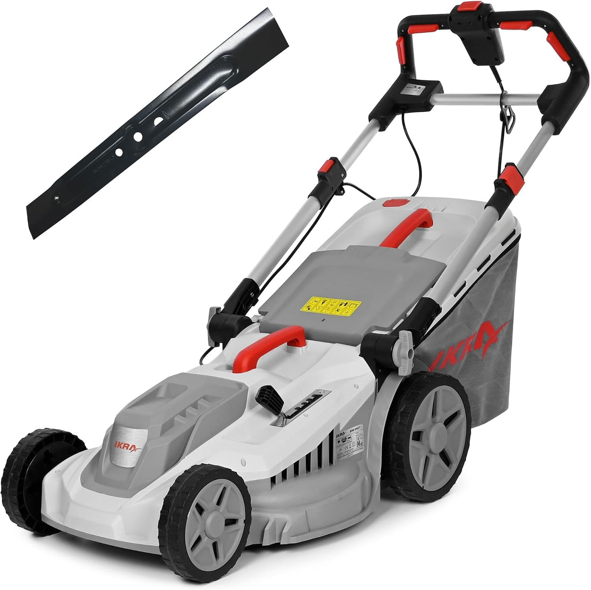 Cortacéspedes rotativos, 43cm, 2000W, IKRA, IKRA cortacésped eléctrico IERM 2043 T