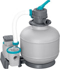 Bestway Bombas, 38 mm, 8.327 l, 280 W, Bestway Filtro de Arena con Temporizador 8.327 l/h