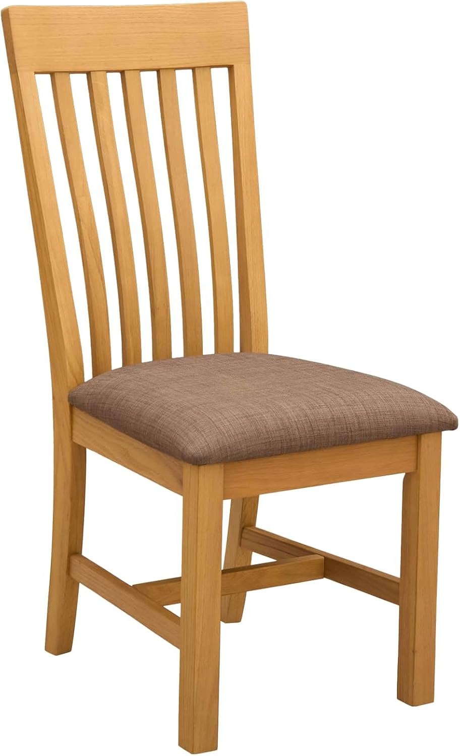 silla, 45 × 59,5 × 100 cm, madera maciza, gris, VIHHQGC, 45 x 59, 5 x 100 cm